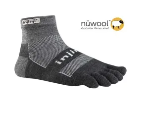 Chaussettes à doigts INJINJI Midweight Mini-crew Outdoor laine Nuwool