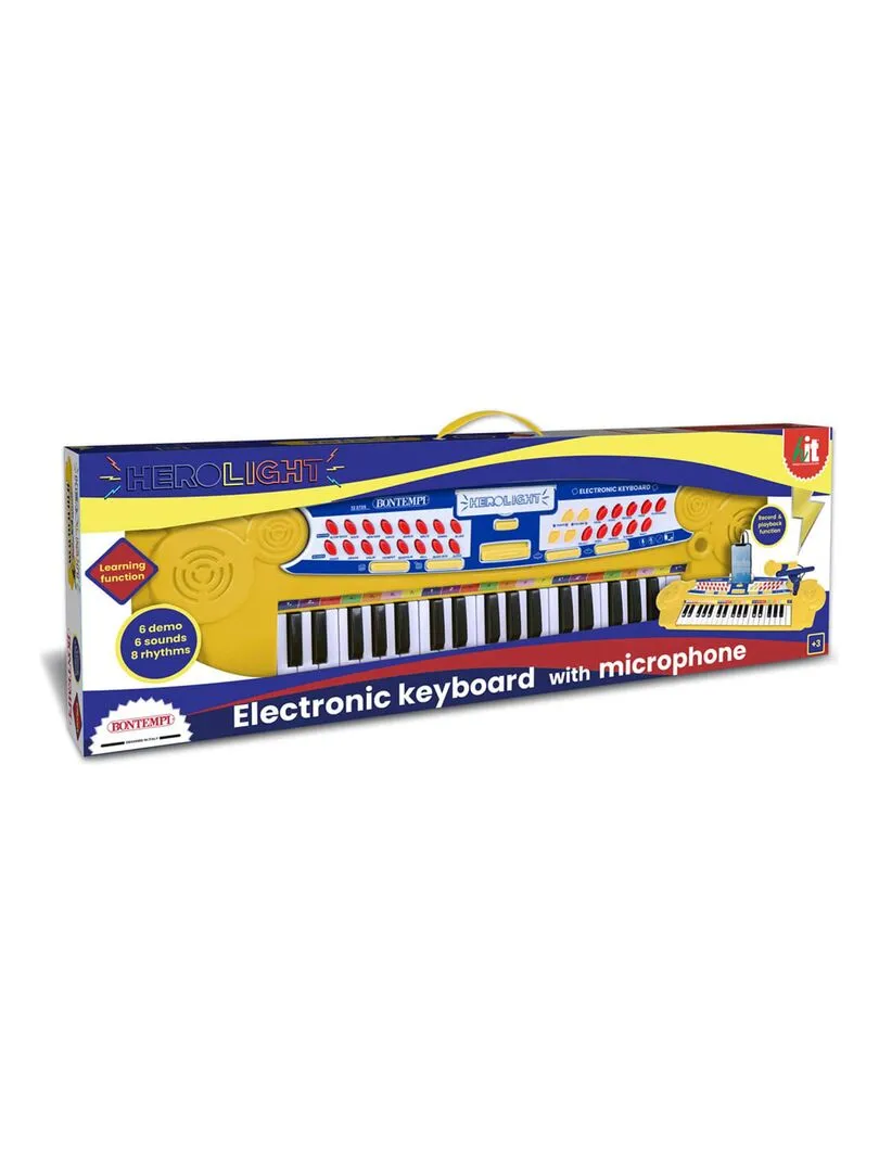 Clavier électronique 37 touches avec micro - N/A