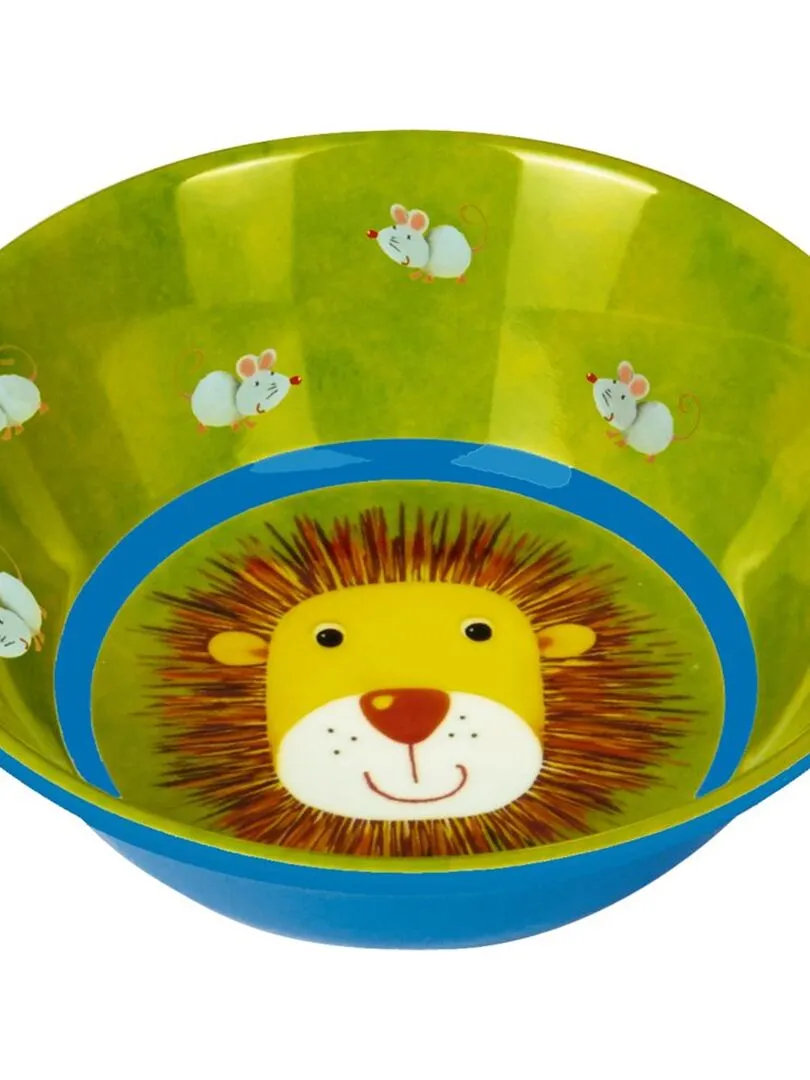 Coffret vaisselle lion - petits coquins effrontés - N/A