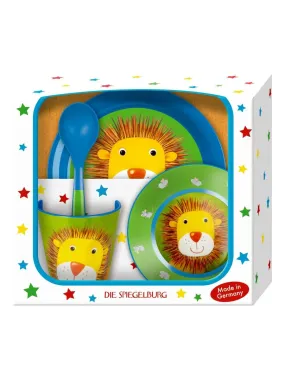 Coffret vaisselle lion - petits coquins effrontés - N/A