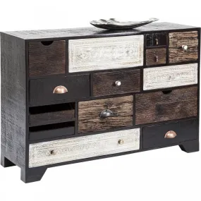 Commode bois marron exotique Finca