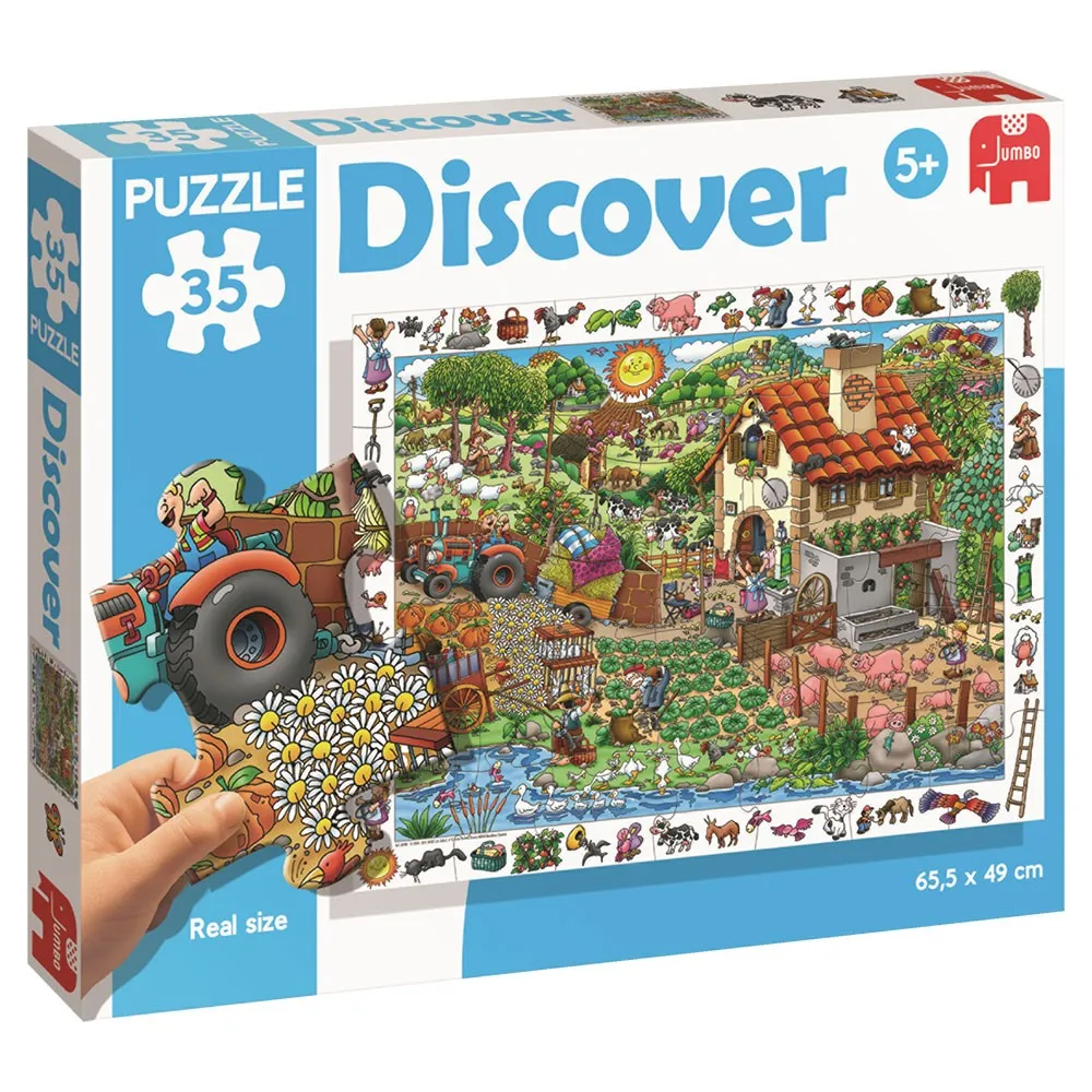 Diset Puzzle pour Enfants Discover