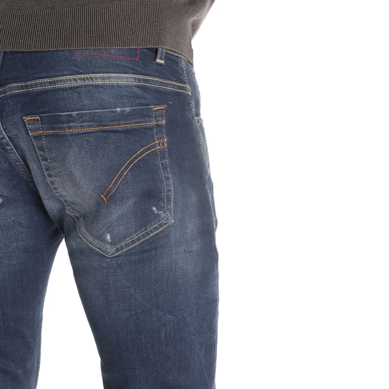 Dondup Jeans George blue avec micro ruptures