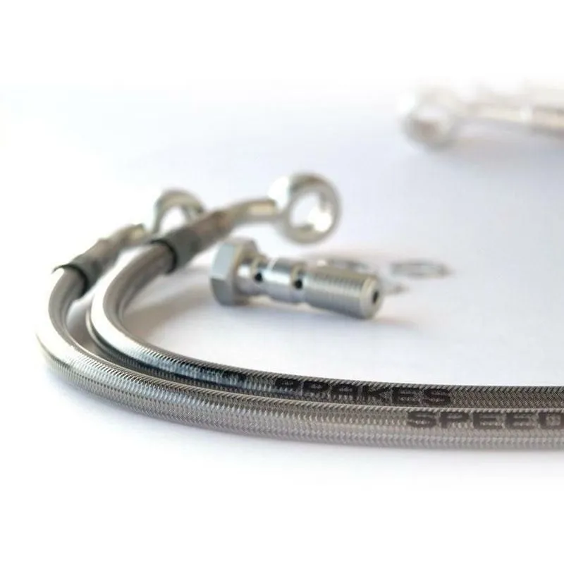 Durite de frein arrière d'aviation SPEEDBRAKES CAGIVA TAMANACO 125 carbone/raccord titane