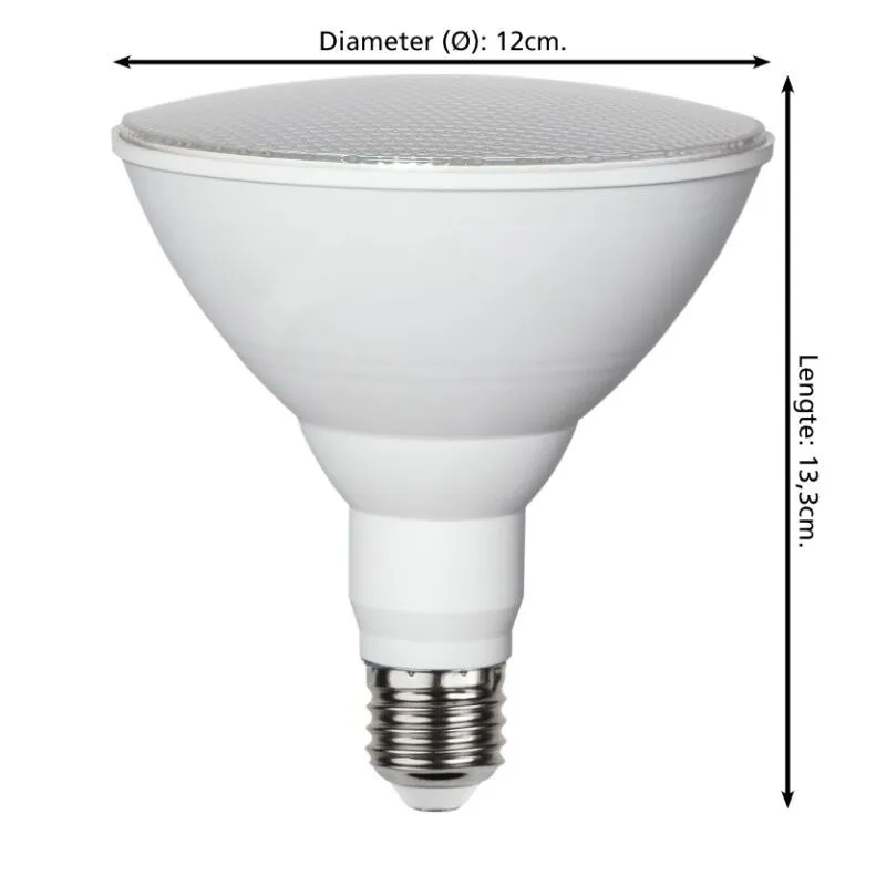 E27 LED PAR lamp voor planten, 16W, 1800K