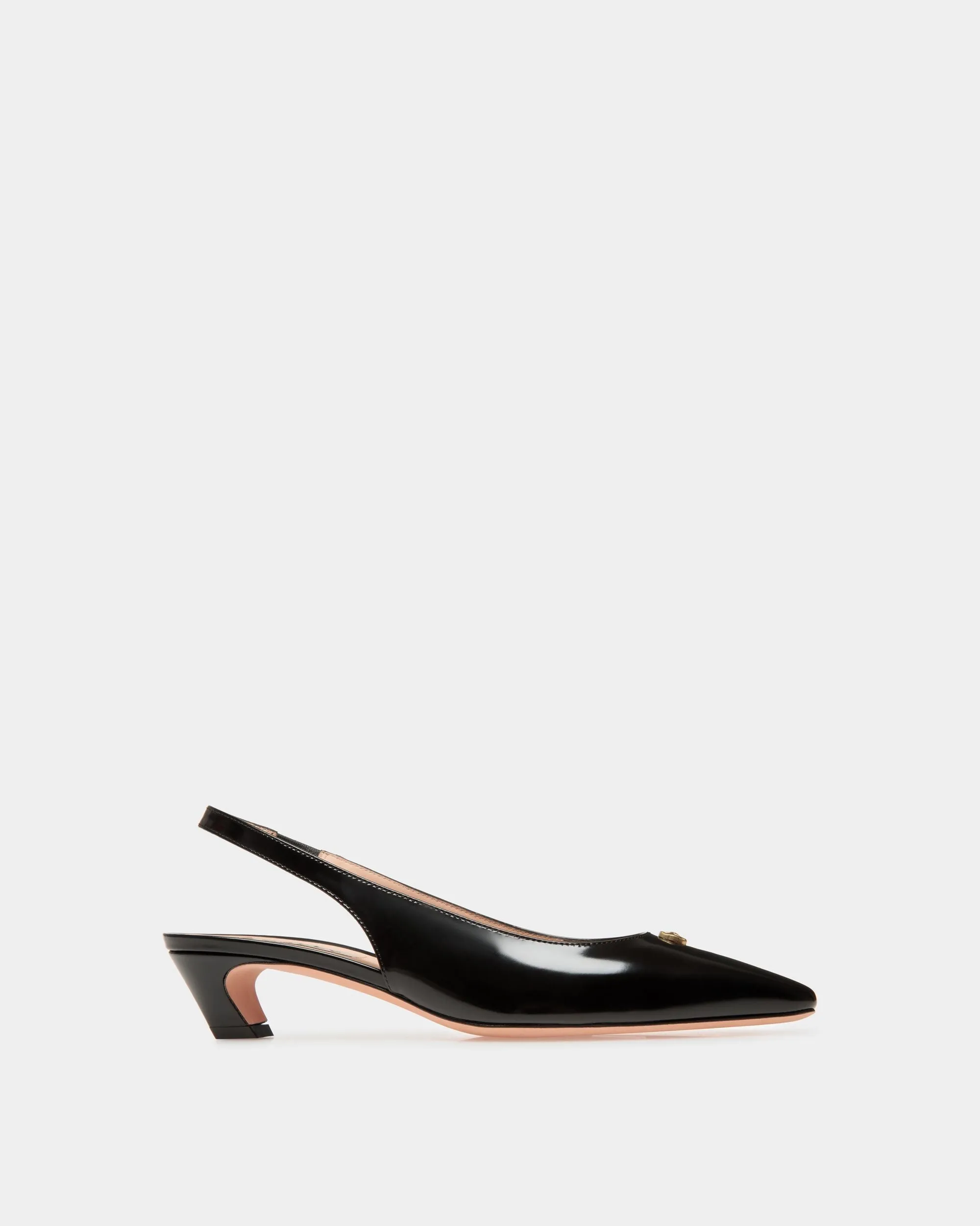 Escarpin Slingback Sylt En Cuir Noir