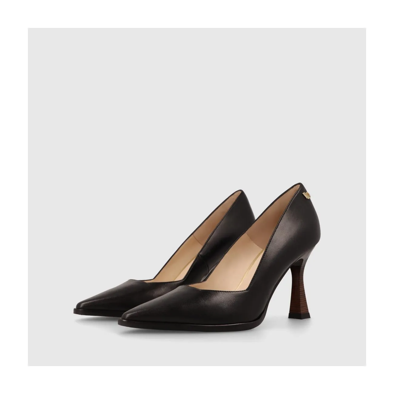 Escarpins femme en cuir noir | Chaussures femme LODI en ligne.