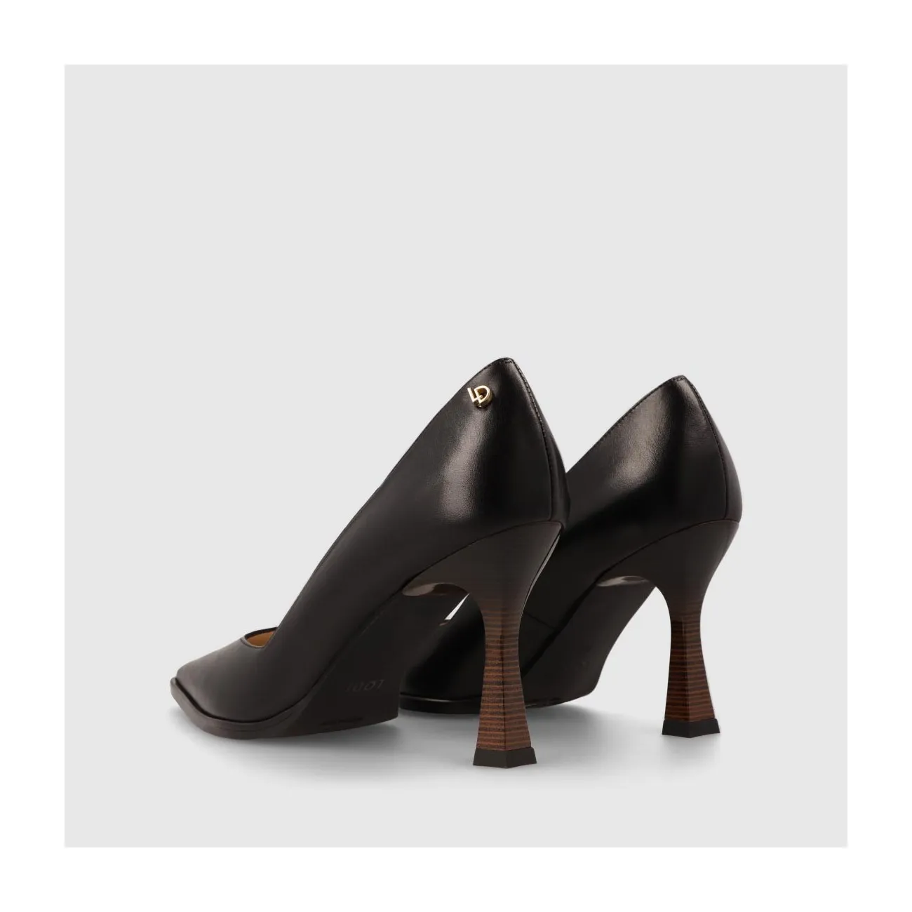 Escarpins femme en cuir noir | Chaussures femme LODI en ligne.