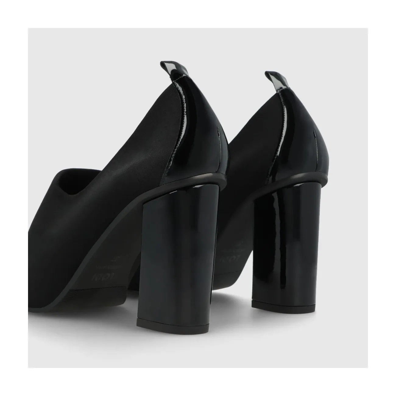 Escarpins femme en néoprène noir | LODI Chaussures femme en ligne.