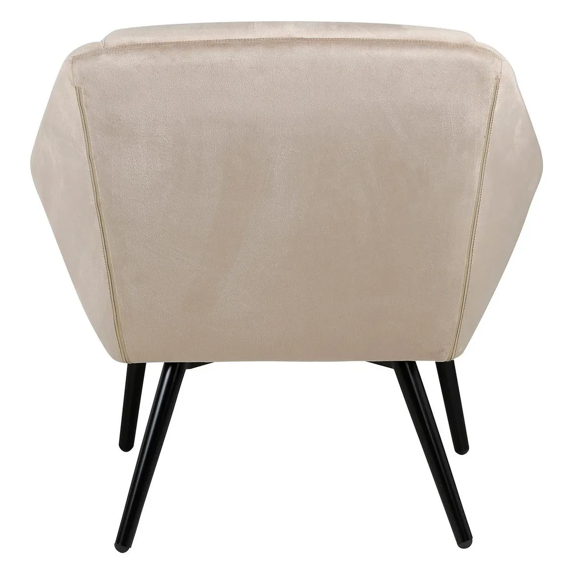 Fauteuil velours beige | 3 Suisses