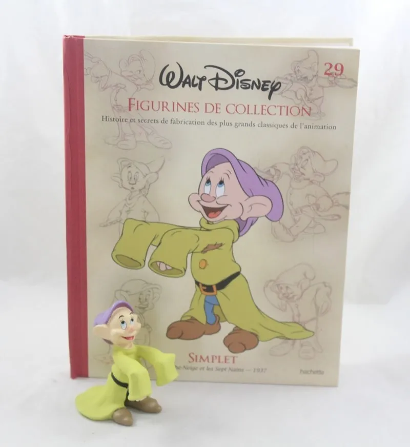 Figurine nain Simplet DISNEY HACHETTE Blanche Neige et les sept nai...