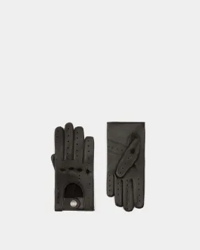 Gants Collection Voyage Adrien Brody En Cuir Noir