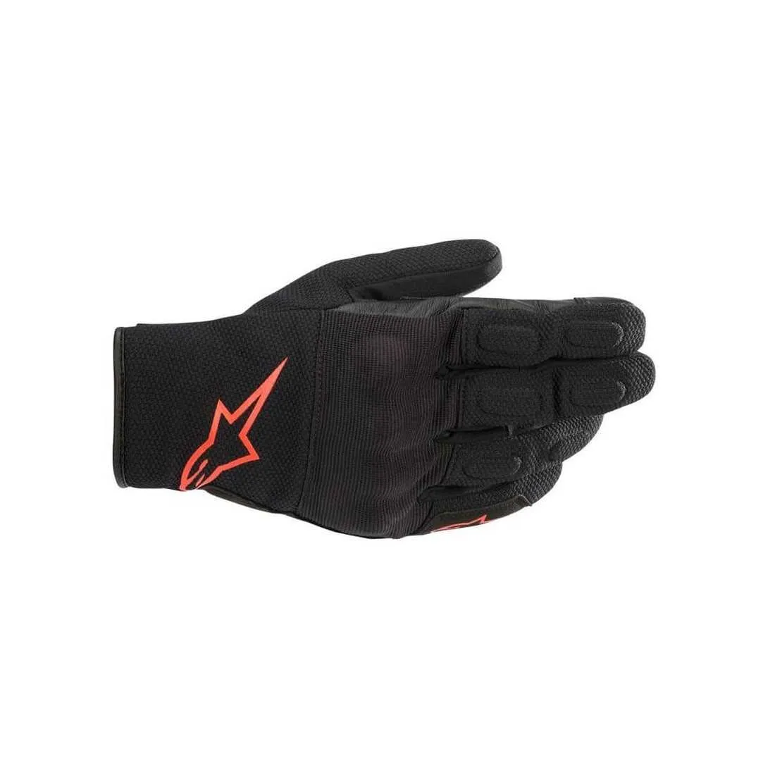 Gants moto Alpinestars S-MAX Drystar noir rouge