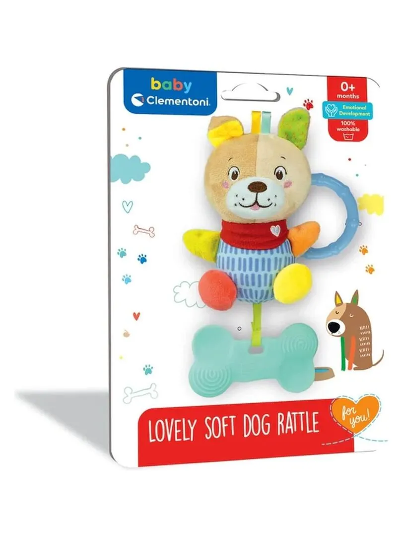 Hochet Chien - Lovely Soft Dog - N/A