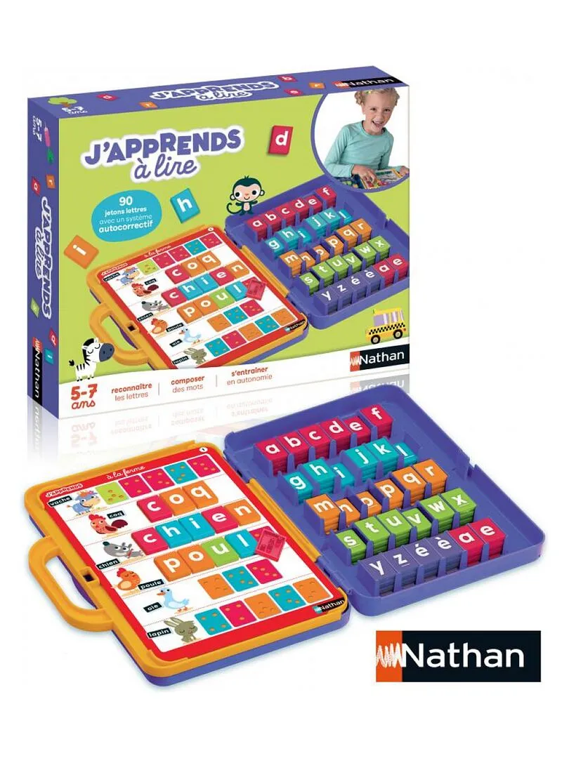 J apprends a lire - Jeu nathan - N/A