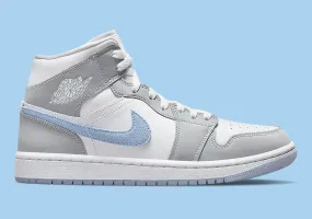 Jordan 1 Mid Wolf Grey Aluminum