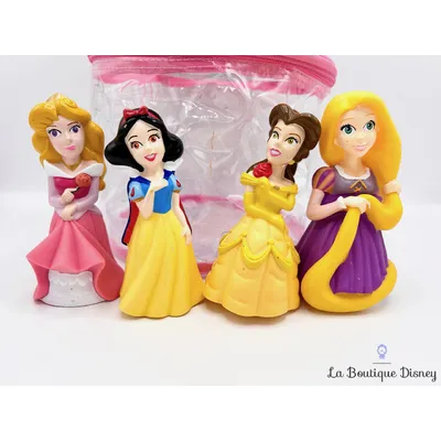 Jouet Figurines de Bain Princesses Disneyland Paris 2019 Disney Belle Raiponce Blanche Neige Ariel Aurore Cendrillon