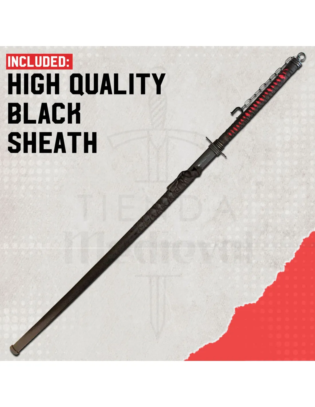Katana Bleach Bankai modèle Cutting Moon ⚔️ Tienda-Medieval - ⚔️ Boutique-Epees