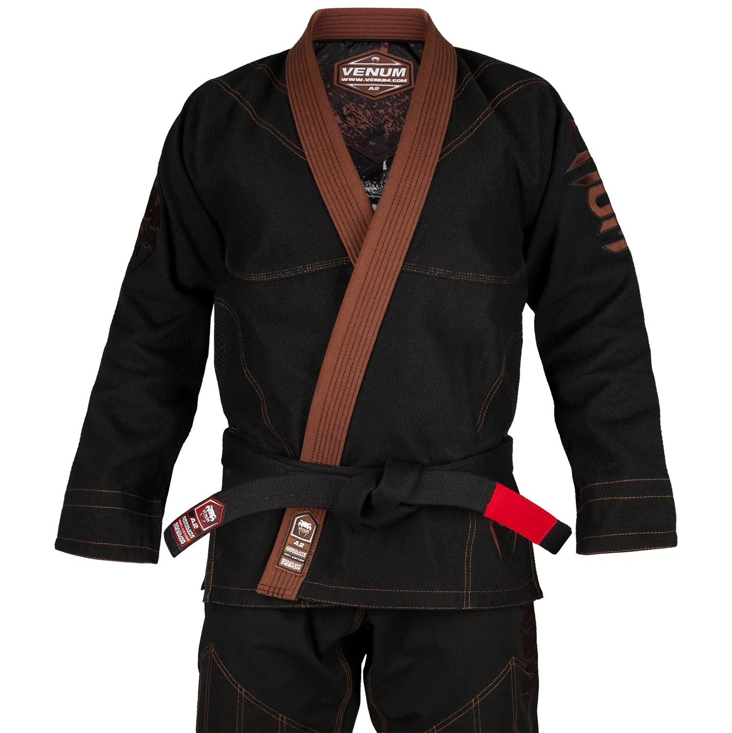 Kimono de JJB Venum Absolute Gorilla - Noir/Marron