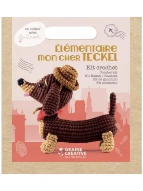 Kit Amigurumi Teckel 180mm - N/A