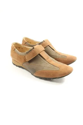 K+S Shoes Slip-on brun style décontracté