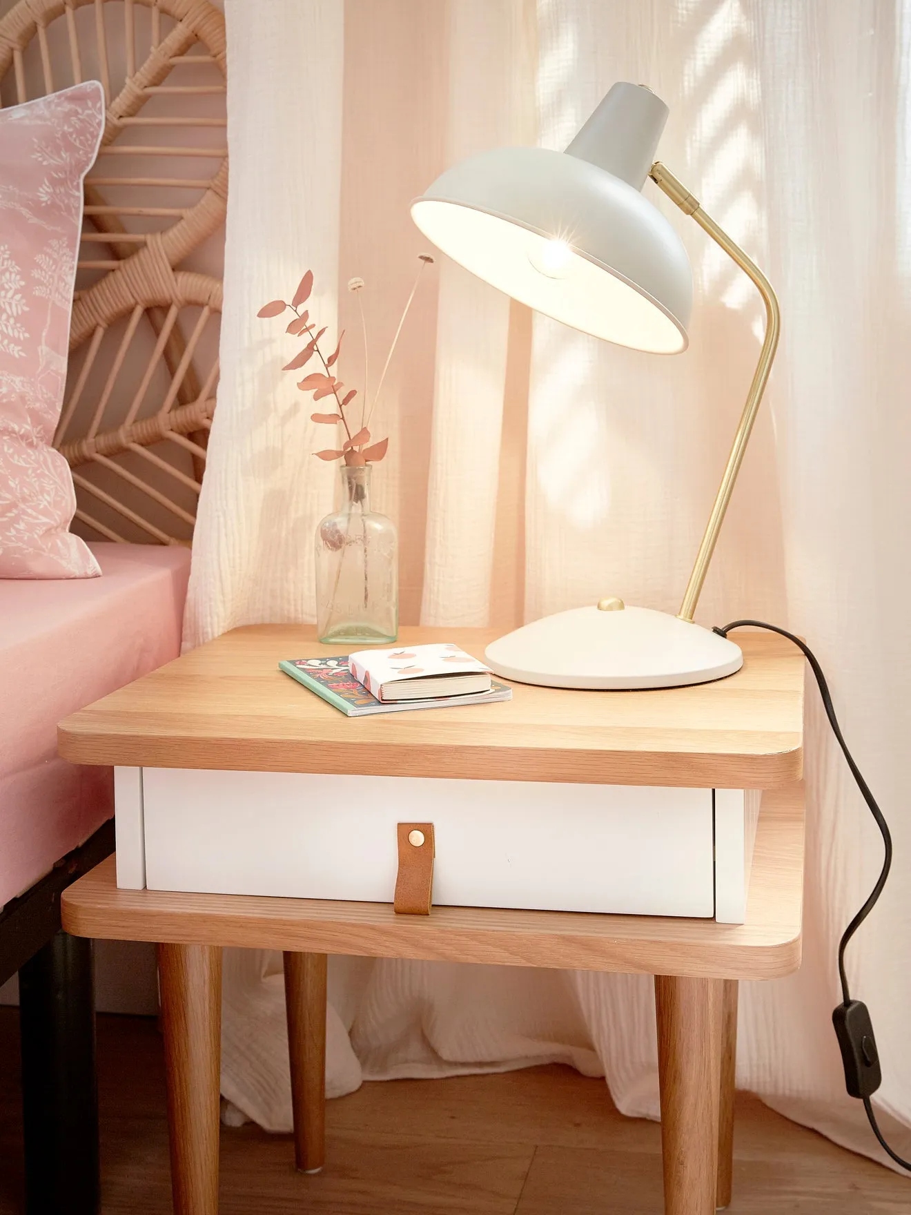 Lampe bureau rétro