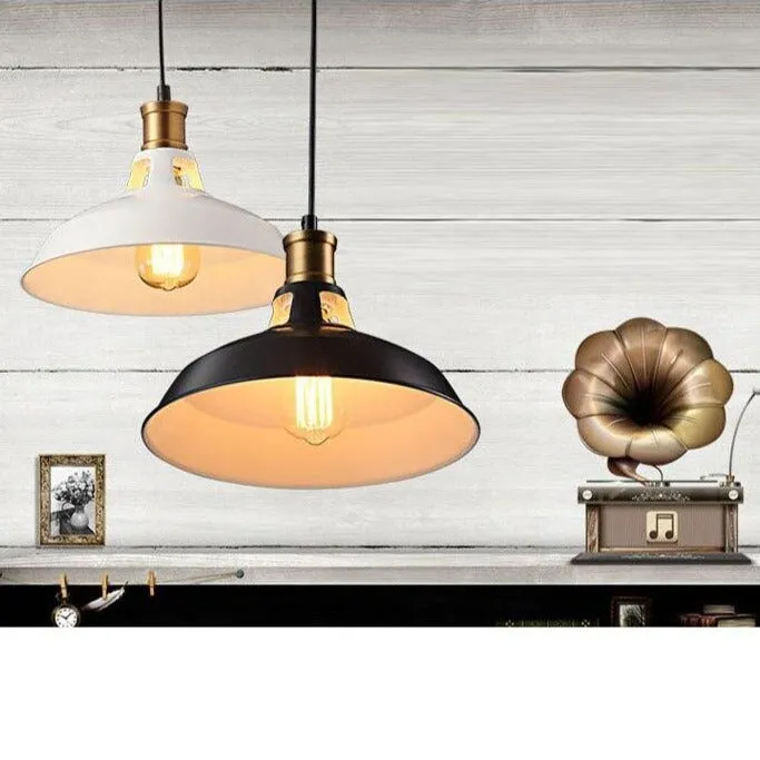 Lampe Steampunk  Plafonnier Preston