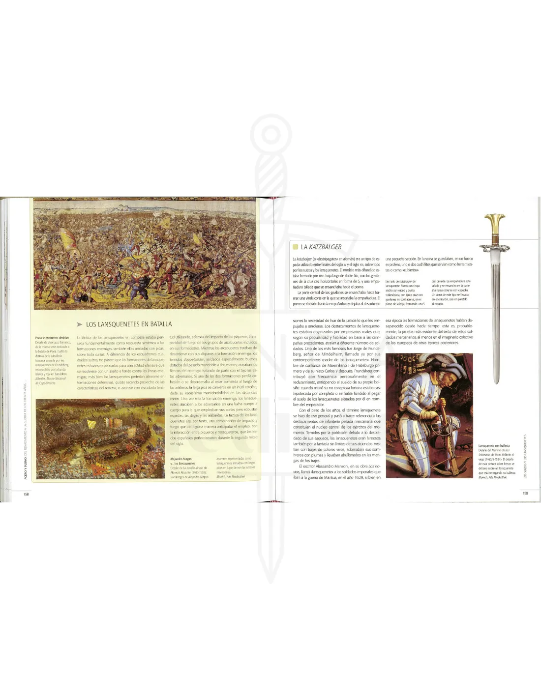 Livre sur les armes blanches (en espagnol) ⚔️ Boutique Épées
