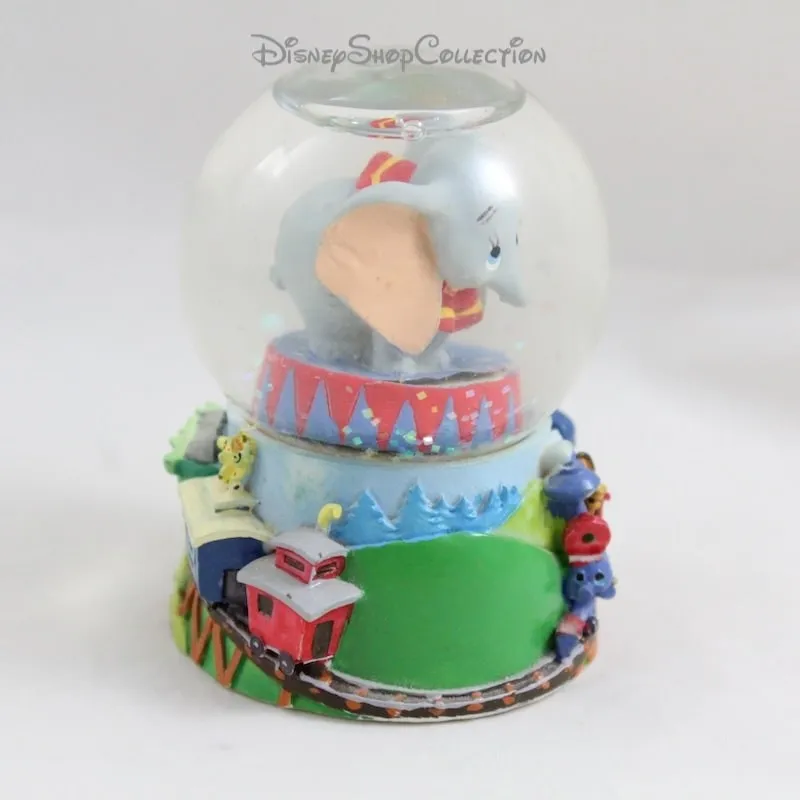 Mini snow globe DISNEY Dumbo petite boule à neige RARE 6 cm