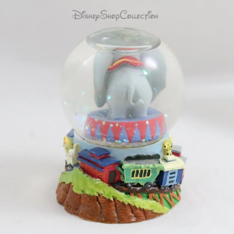 Mini snow globe DISNEY Dumbo petite boule à neige RARE 6 cm