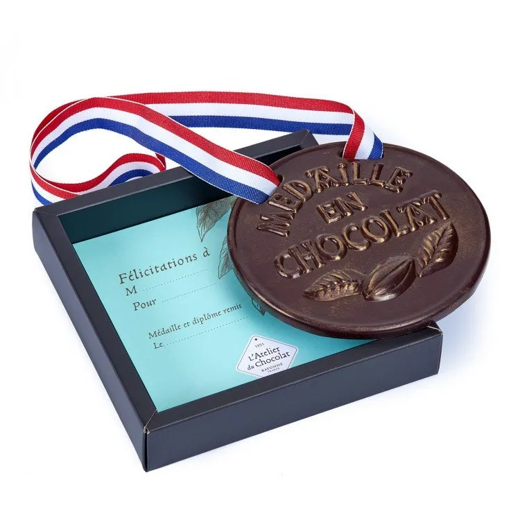 Médaille en chocolat