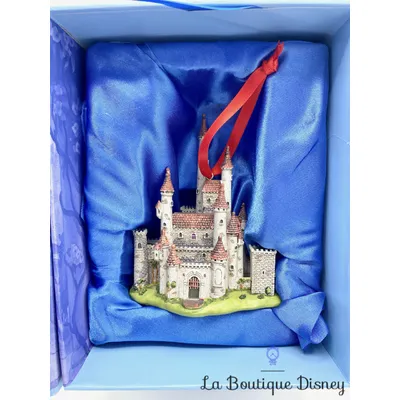 Ornement Disney Castle Collection 4/10 Château de Blanche Neige Édition limitée Disney Store suspension noël