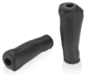 Paire de Grips XLC GR-G11 Rétro 135 mm Noir