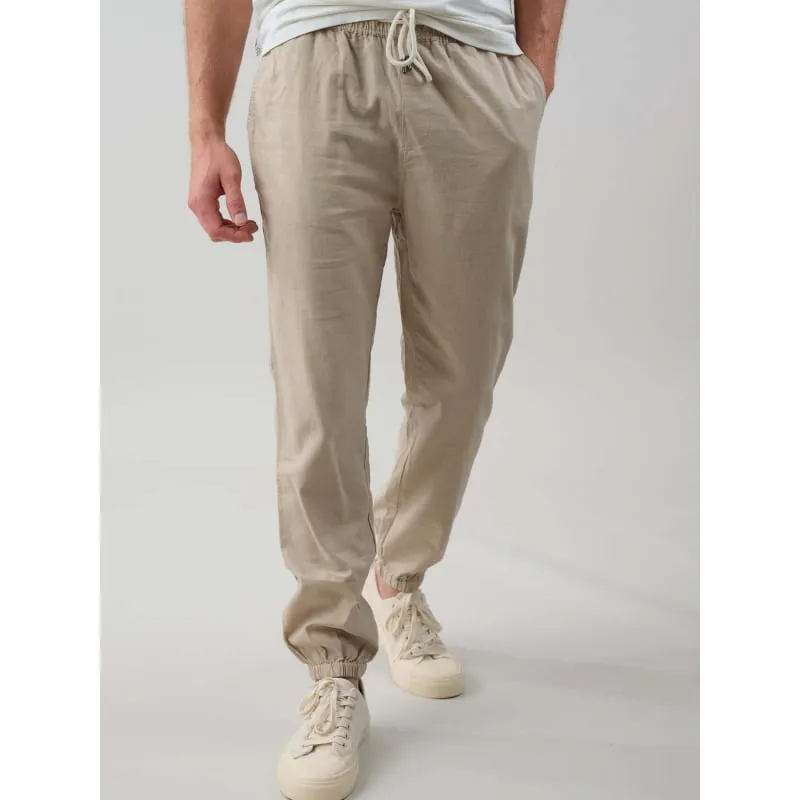 Pantalon en velours cotêlé beige homme - Jack & Jones | wimod