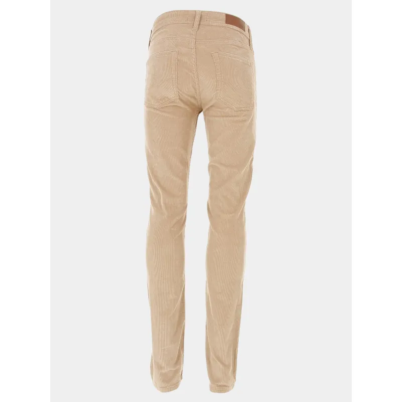 Pantalon en velours cotêlé beige homme - Jack & Jones | wimod