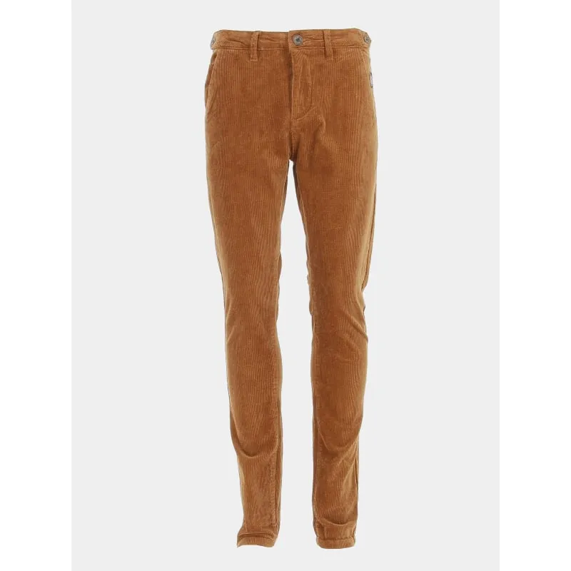 Pantalon en velours cotêlé beige homme - Jack & Jones | wimod