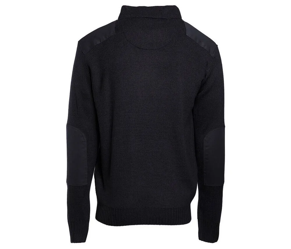 Pen Duick PK400 - Sweat-Shirt Homme Col Zippé 100% Laine Polaire