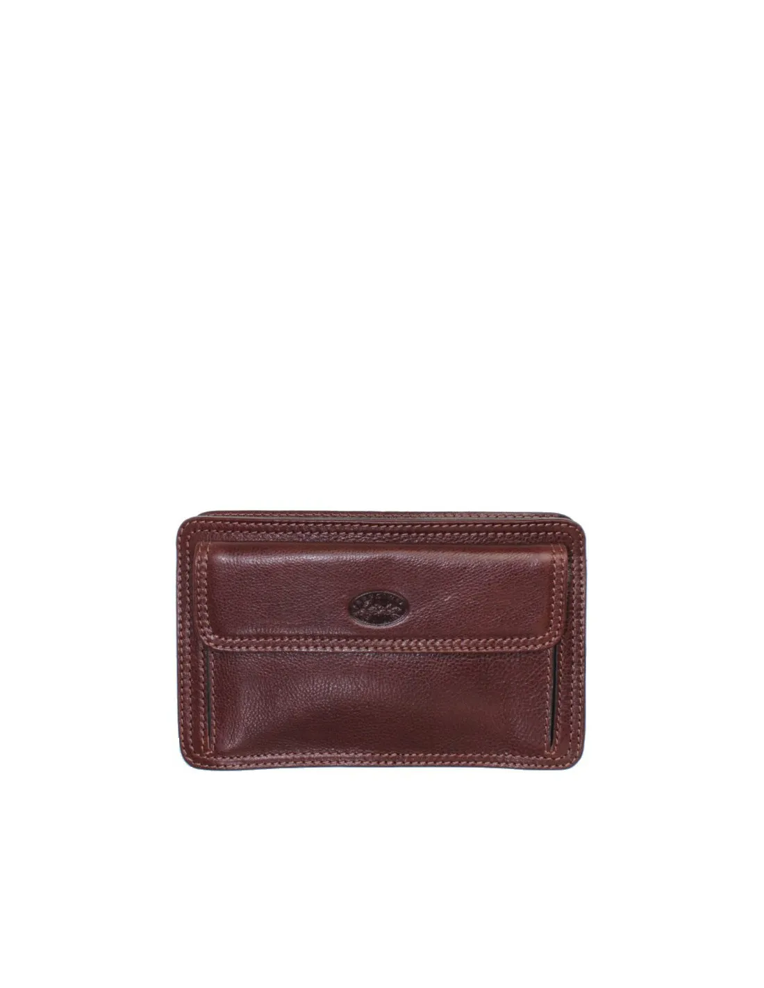 Pochette Francinel en cuir ref_lhc38744-marron