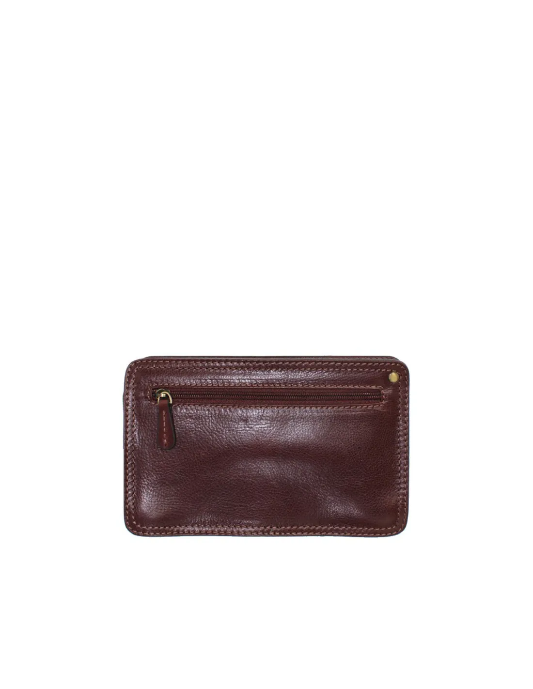 Pochette Francinel en cuir ref_lhc38744-marron