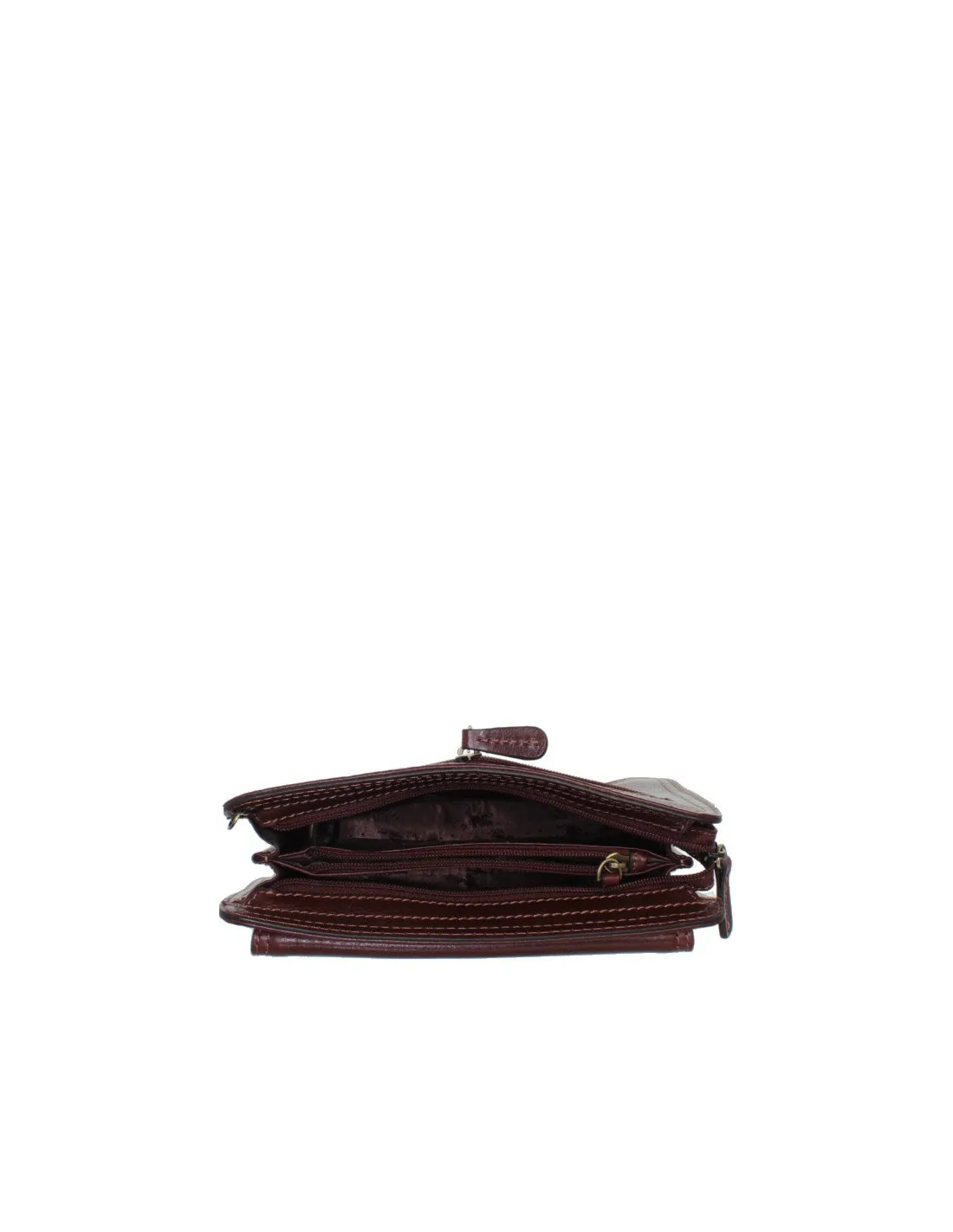 Pochette Francinel en cuir ref_lhc38744-marron