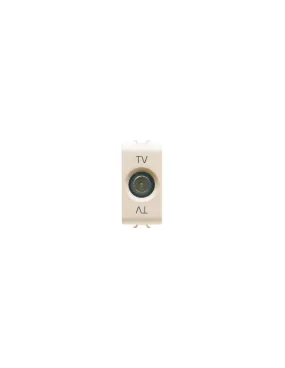 PRISE TV 1M DIR. CONNECT. M 9,5MM IVOIRE GEWISS GW11361