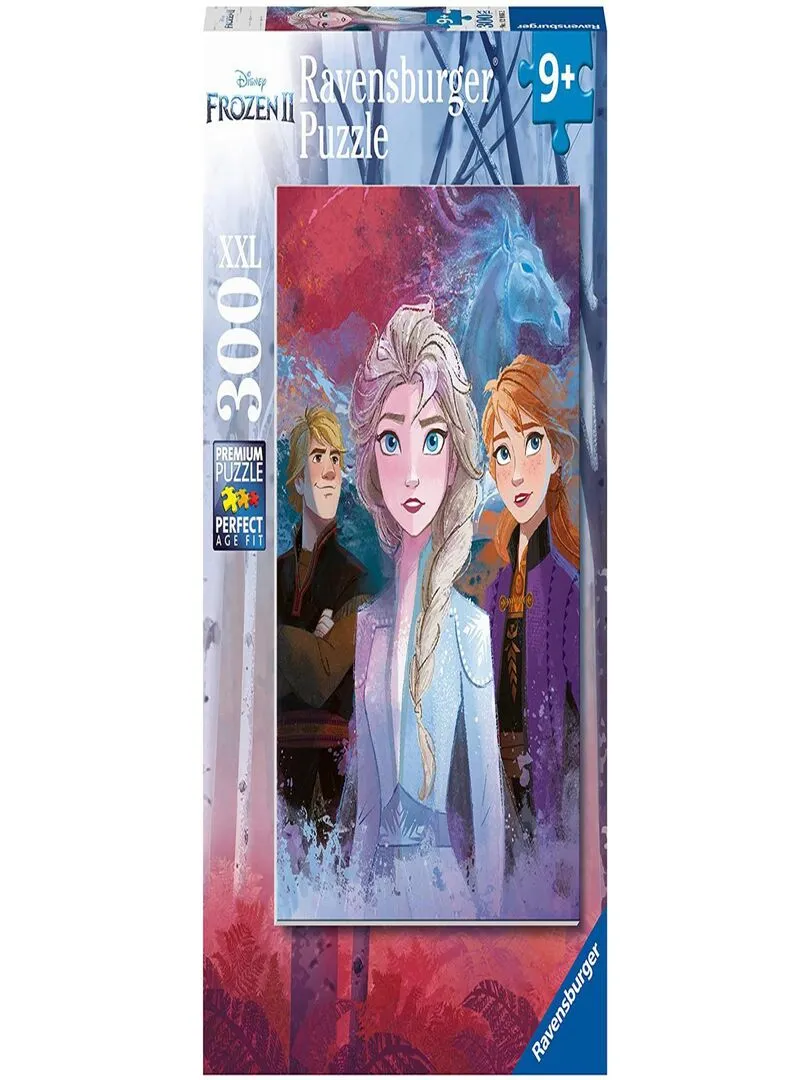 Puzzle 300 pièces XXL - Elsa, Anna et Kristoff / Disney La Reine des Neiges 2 - N/A