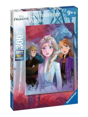 Puzzle 300 pièces XXL - Elsa, Anna et Kristoff / Disney La Reine des Neiges 2 - N/A