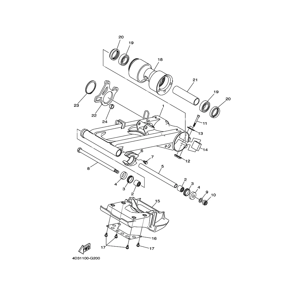 REAR ARM