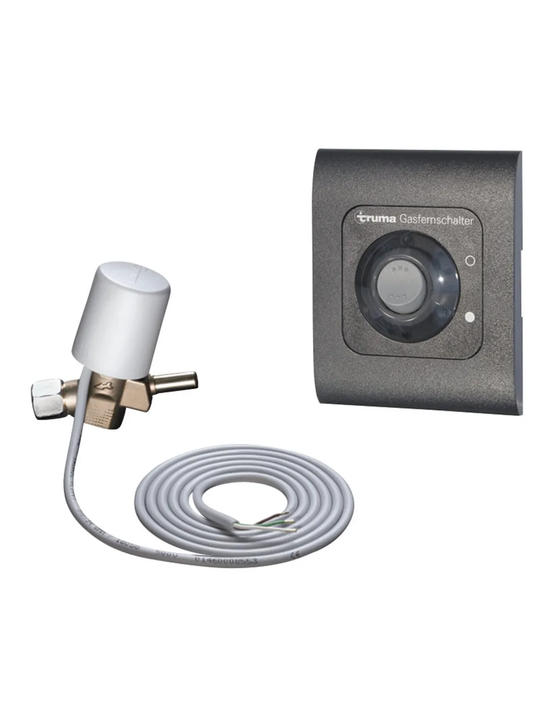 robinet gaz télécommandé gs 8 tuyau écroui 8/10 mm - truma
