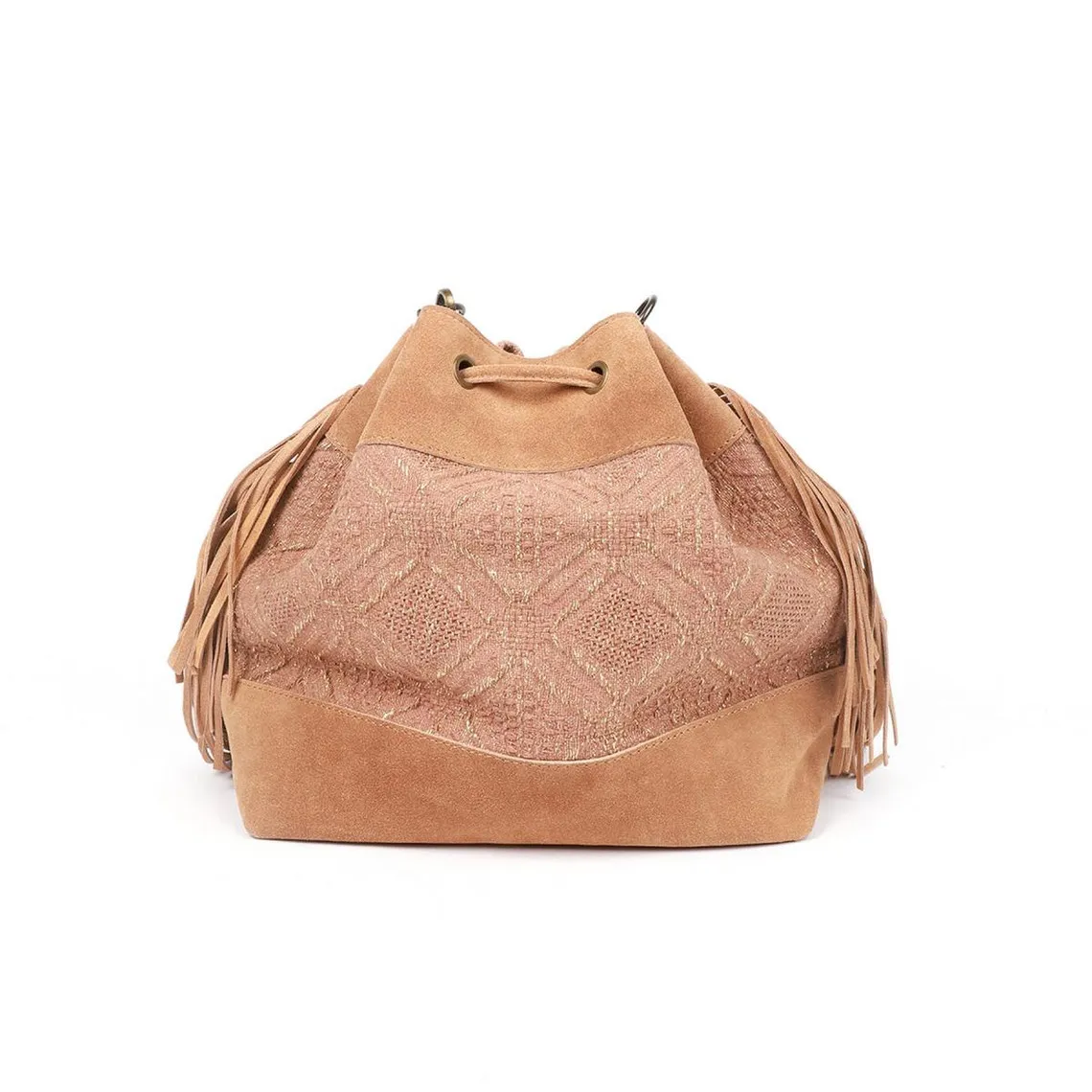 SAC BOURSE MARRON en cuir | 3 Suisses