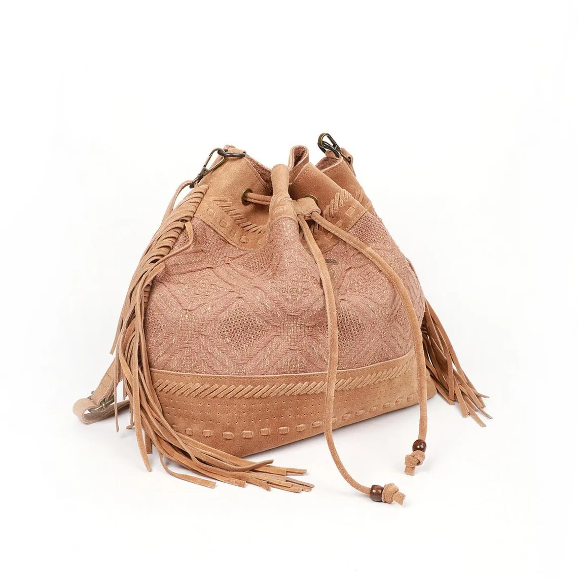 SAC BOURSE MARRON en cuir | 3 Suisses