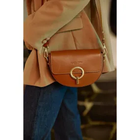 Sac JIM D camel en cuir | 3 Suisses