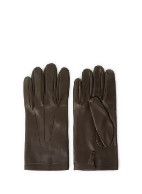 SAISON 1865  Gants en cuir  - Marron