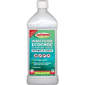 Saniterpen Insecticide Ecochoc au pyrèthre végétal - Entretien écuries